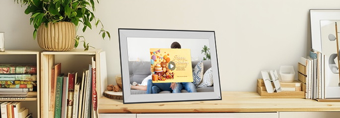 Create and schedule greeting cards